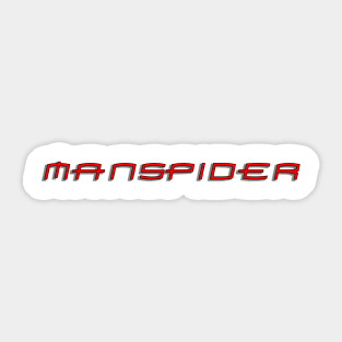 Manspider Sticker